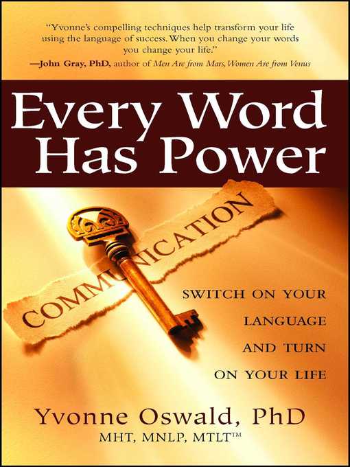 Title details for Every Word Has Power by Yvonne Oswald - Available